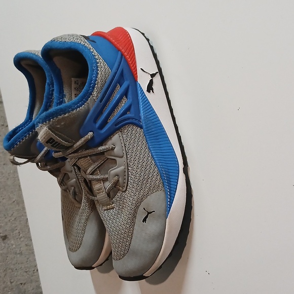 PUMA Boys Pacer Future Blue Running Shoes Size 12 - Picture 3 of 7